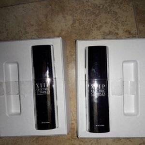 Set of 2 Ziip Electric Complex Conductive Gels new & un-used microcurrent serum